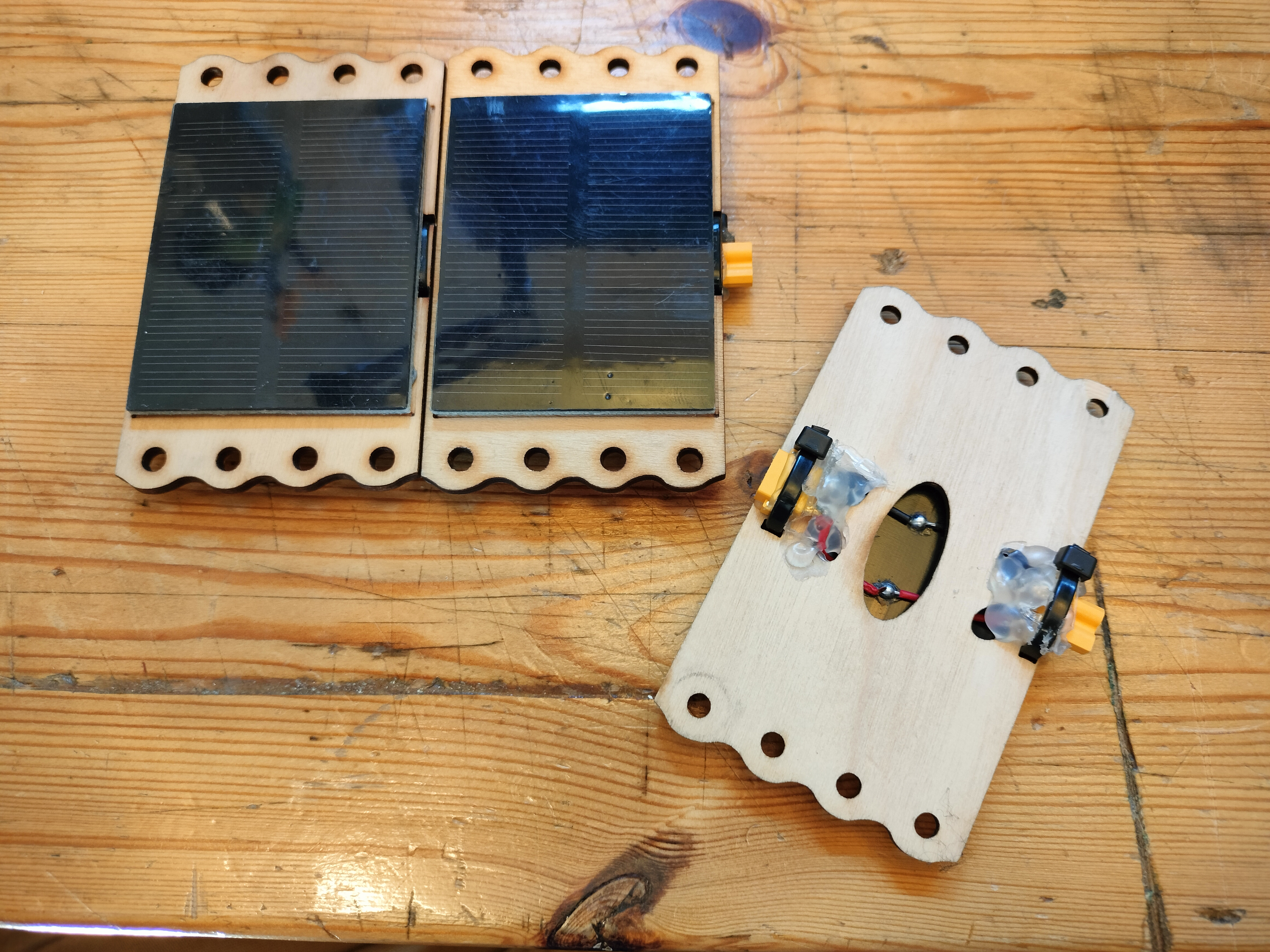 Finished Solar Panel